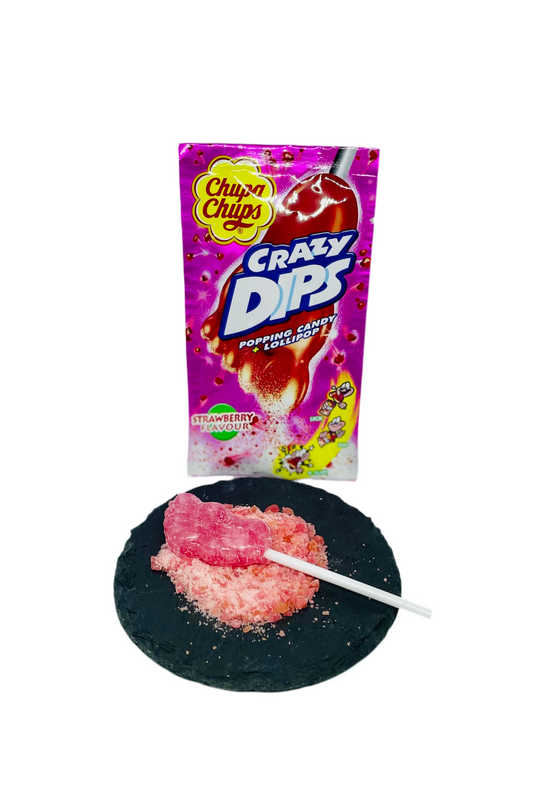 Crazy dips chupa chup’s fraise