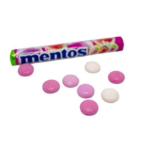 Mentos fraise aigre